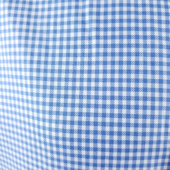 Orvis Mens Button Down Blue Cotton Plaid Sz Medium - Picture 4 of 8